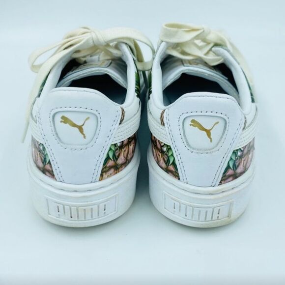 Puma Basket Pineapple Sneakers 🍍 excellent used condition 🍍 - Picture 5 of 6